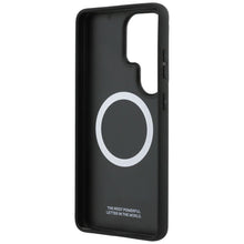 Заредете изображение във визуализатора на галерията – Гръб BMW за SAMSUNG S26 Ultra BMHMS26L24CFMMK (Magnetic Kevlar W/ Logo) черен
