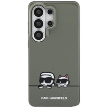 Заредете изображение във визуализатора на галерията – Оригинален гръб KARL LAGERFELD за SAMSUNG S26 Ultra KLHMS26L6HPKACK (Magnetic IML K&amp;C Peekaboo) черен
