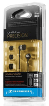 Заредете изображение във визуализатора на галерията – Wire earphones Jack 3,5 mm Sennheiser CX 400-II Precision black
