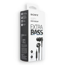 Заредете изображение във визуализатора на галерията – Wire earphones Jack 3,5 mm Sony MDR-XB55APB black

