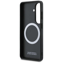 Заредете изображение във визуализатора на галерията – Гръб BMW за SAMSUNG S26 compatible with MagSafe BMHMS26S25PCPSKB (Perforated Stripe Logo) син
