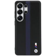 Заредете изображение във визуализатора на галерията – Гръб BMW за SAMSUNG S26 Ultra compatible with MagSafe BMHMS26L25PCPSKB (Perforated Stripe Logo) син
