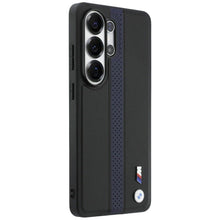 Заредете изображение във визуализатора на галерията – Гръб BMW за SAMSUNG S26 Ultra compatible with MagSafe BMHMS26L25PCPSKB (Perforated Stripe Logo) син
