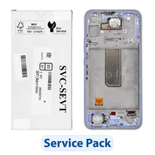 Заредете изображение във визуализатора на галерията – Дисплей за SAMSUNG A34 5G A346B Лилав GH82-31200D
