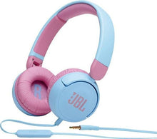 Заредете изображение във визуализатора на галерията – Wired headset JBL JR310 blue pink
