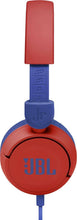 Заредете изображение във визуализатора на галерията – Wired headset JBL JR310 red blue
