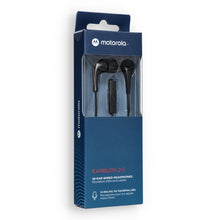 Заредете изображение във визуализатора на галерията – Wired earphones jack with mircophone 3,5mm MOTOROLA Ear Buds 2-s black
