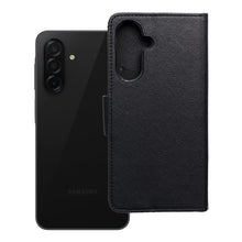 Заредете изображение във визуализатора на галерията – Калъф тип книга FANCY за SAMSUNG A56 черен
