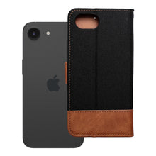 Заредете изображение във визуализатора на галерията – Калъф тип книга JEANS за IPHONE 16e (SE 4 2025) черен
