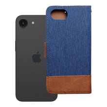 Заредете изображение във визуализатора на галерията – Калъф тип книга JEANS за IPHONE 16e (SE 4 2025) син
