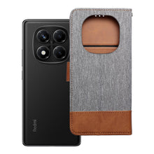 Заредете изображение във визуализатора на галерията – Калъф тип книга JEANS за Xiaomi Redmi Note 14 PRO 4G сив
