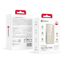 Заредете изображение във визуализатора на галерията – FORCELL F-ENERGY F10K8 Super Slim powerbank compatible with MagSafe PD3.0 QC4.0 15W 10000 mAh titanium dessert
