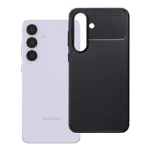 Заредете изображение във визуализатора на галерията – Гръб Carbon Premium за Samsung S25 FE - черен
