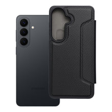 Заредете изображение във визуализатора на галерията – Калъф тип книга RAZOR за SAMSUNG S26 черен
