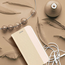 Заредете изображение във визуализатора на галерията – Калъф тип книга SENSITIVE за XIAOMI Redmi Note 15 PRO 5G златист
