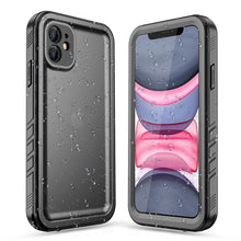 Заредете изображение във визуализатора на галерията – Waterproof case SHELLBOX DOT for IPHONE 11 black
