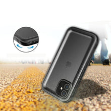Заредете изображение във визуализатора на галерията – Waterproof case SHELLBOX DOT for IPHONE 11 black
