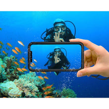 Заредете изображение във визуализатора на галерията – Waterproof case SHELLBOX DOT for IPHONE 11 black
