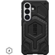 Заредете изображение във визуализатора на галерията – UAG Urban Armor Gear case MONARCH PRO with built-in magnet for SAMSUNG S26 carbon fiber
