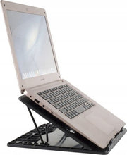Заредете изображение във визуализатора на галерията – Stand regulated for laptop ART P14 black
