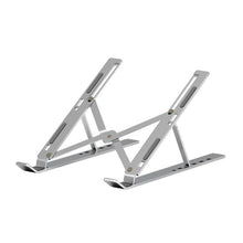 Заредете изображение във визуализатора на галерията – Stand regulated for laptop ART P24 aluminium
