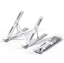 Заредете изображение във визуализатора на галерията – Stand regulated for laptop ART P24 aluminium
