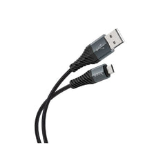 Заредете изображение във визуализатора на галерията – Кабел Hoco USB A to Lightning 2,4 X38 1 m черен

