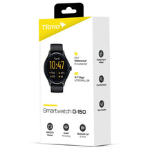 Заредете изображение във визуализатора на галерията – Smartwach TITMO O-150 (AMOLED, bluetooth call) black
