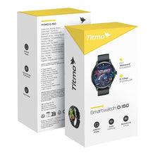 Заредете изображение във визуализатора на галерията – Smartwach TITMO O-150 (AMOLED, bluetooth call) black
