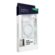 Заредете изображение във визуализатора на галерията – ROAR case SLIM DEFENDER compatible with MagSafe for IPHONE 15 Pro Max transparent
