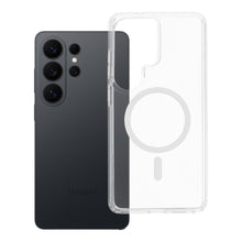 Заредете изображение във визуализатора на галерията – Clear Elite Mag Cover antiyellowing compatible with Camera Control button and MagSafe for SAMSUNG S26 Ultra transaprent
