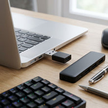 Заредете изображение във визуализатора на галерията – Adapter Type C to USB A 3.0 Blue Star - black
