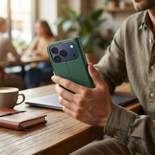 Заредете изображение във визуализатора на галерията – Калъф тип книга за Xiaomi Redmi NOTE 15 PRO 5G SplitPro зелен and златист
