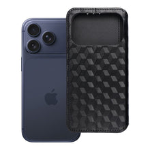 Заредете изображение във визуализатора на галерията – Калъф тип книга за iPhone 17 Cubic Book черен
