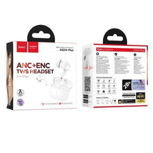 Заредете изображение във визуализатора на галерията – Wireless earphones Hoco TWS ANC EQ34 Plus black
