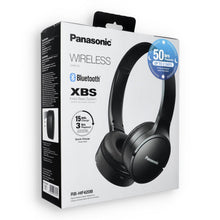 Заредете изображение във визуализатора на галерията – Wireless headset PANASONIC RB-HF420BE XBS (Extra Bass System) black
