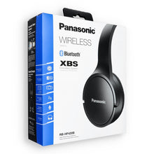Заредете изображение във визуализатора на галерията – Wireless headset PANASONIC RB-HF420BE XBS (Extra Bass System) black
