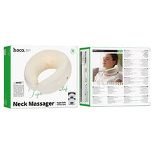 Заредете изображение във визуализатора на галерията – Massager for neck Hoco HP53 beige
