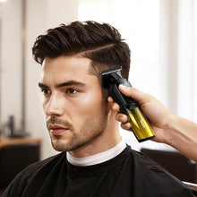 Заредете изображение във визуализатора на галерията – Hair clipper with digital display Hoco HP27 gold
