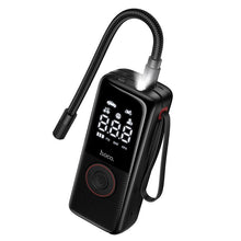 Заредете изображение във визуализатора на галерията – Car compressor Hoco wireless 4000mAh ZP18 black
