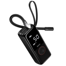 Заредете изображение във визуализатора на галерията – Car compressor Hoco wireless 4000mAh ZP18 black
