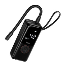 Заредете изображение във визуализатора на галерията – Car compressor Hoco wireless 4000mAh ZP18 black
