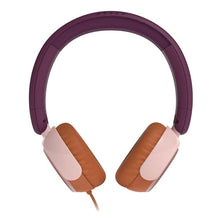 Заредете изображение във визуализатора на галерията – Wired headphones Jack 3,5 mm Philips for children TAK2000MP/00 purple magenta
