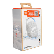 Заредете изображение във визуализатора на галерията – Wireless speaker 5W 10h JBL CLIP 4 ECO white
