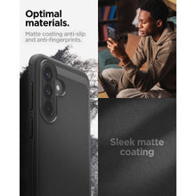 Заредете изображение във визуализатора на галерията – Case for Samsung A57 5G Spigen Tough Armor black
