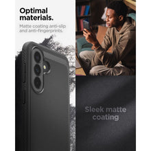 Заредете изображение във визуализатора на галерията – Case for Samsung A37 5G Spigen Rugged Armor black
