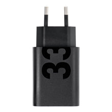 Заредете изображение във визуализатора на галерията – MOTOROLA original charger USB A 33W MC339 black bulk
