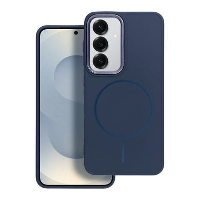 FRAME MAG COVER Case compatible with MagSafe for SAMSUNG A16 navy blue