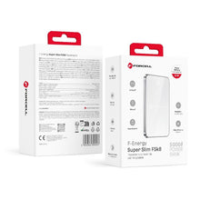 Заредете изображение във визуализатора на галерията – FORCELL F-ENERGY F5K8 Super Slim powerbank compatible with MagSafe PD3.0 QC4.0 15W 5000 mAh white
