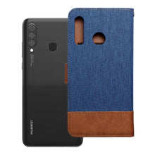 Заредете изображение във визуализатора на галерията – Калъф тип книга JEANS за HUAWEI P30 Lite син
